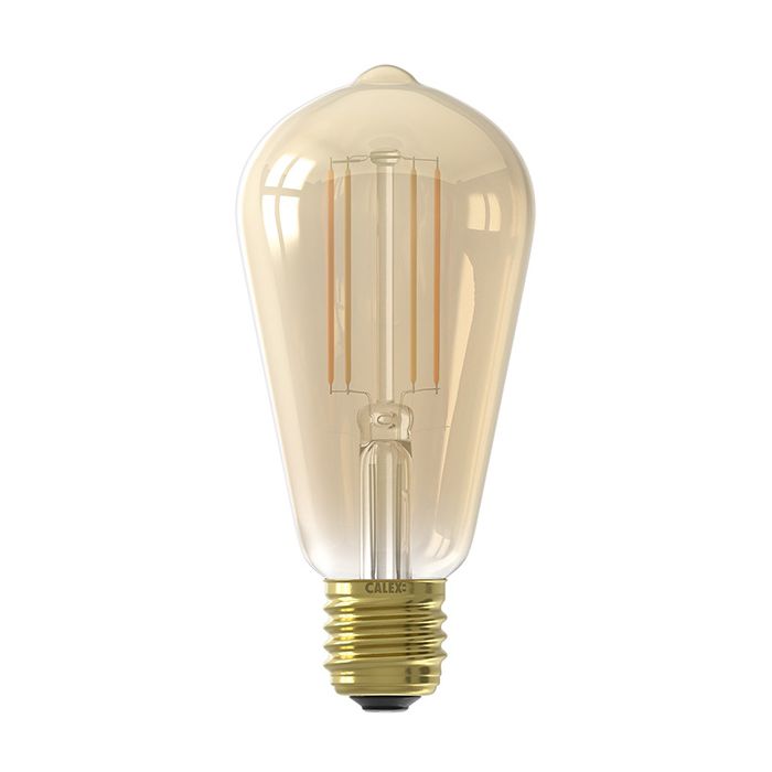 Calex Smart LED Filament Gold Rustic lamp ST64 E27 7W 1800-3000K