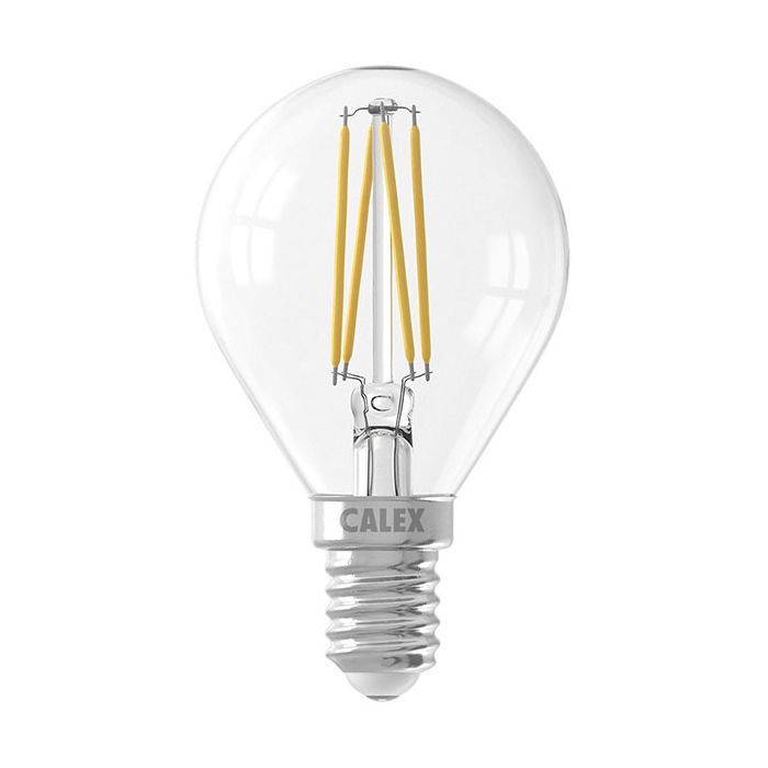 Calex Filament LED Dimmable Spherical Lamps 240V 4W 2700K