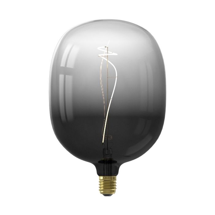 Calex AVESTA LED Lamp 240V 4W 80lm E27, Moonstone Black 2200K dimmable