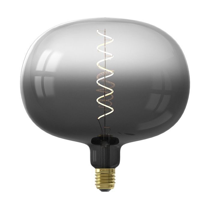 Calex BODEN LED Lamp 240V 4W 75lm E27, Moonstone Black 2200K dimmable