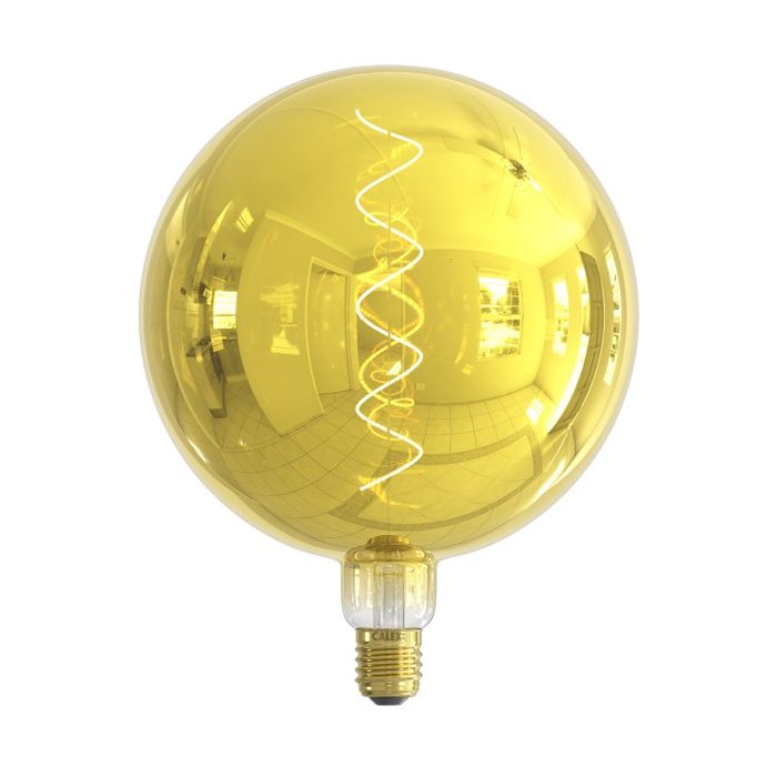 Calex KALMAR LED Globe Lamp Gold 240V 4W 40lm E27 2000K dimmable
