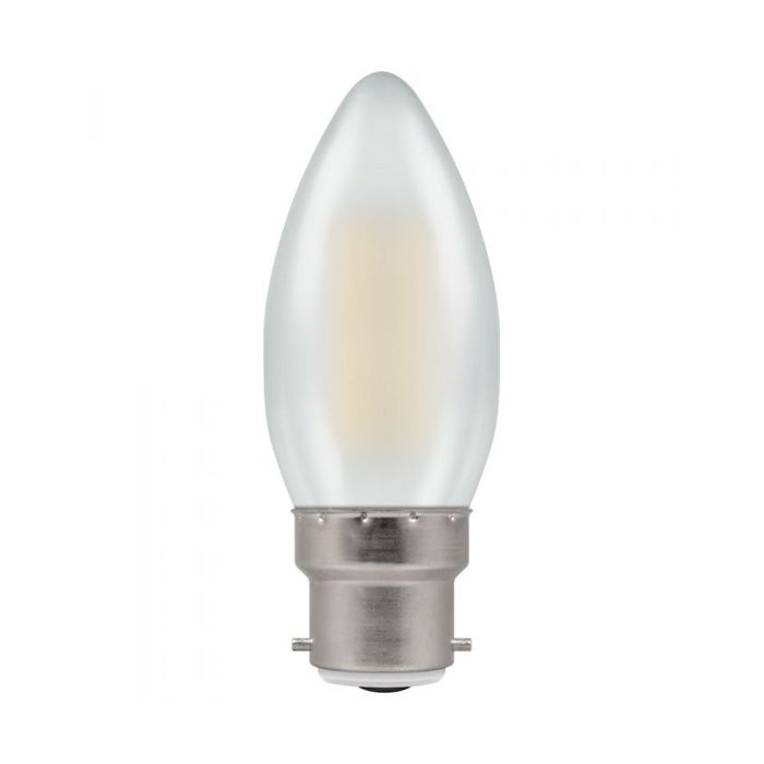 Crompton LED Candle Filament Pearl • 4W • 2700K • BC - B22d (5976)