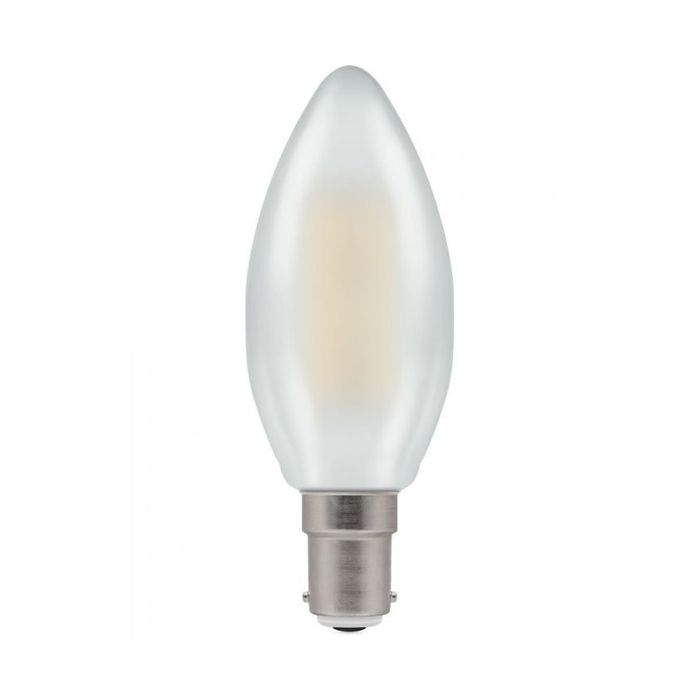 Crompton LED Candle Filament Pearl • 5W • 2700K • SBC - B15d (7185)