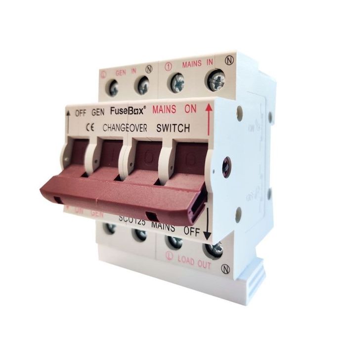 FuseBox 125A Changeover Switch