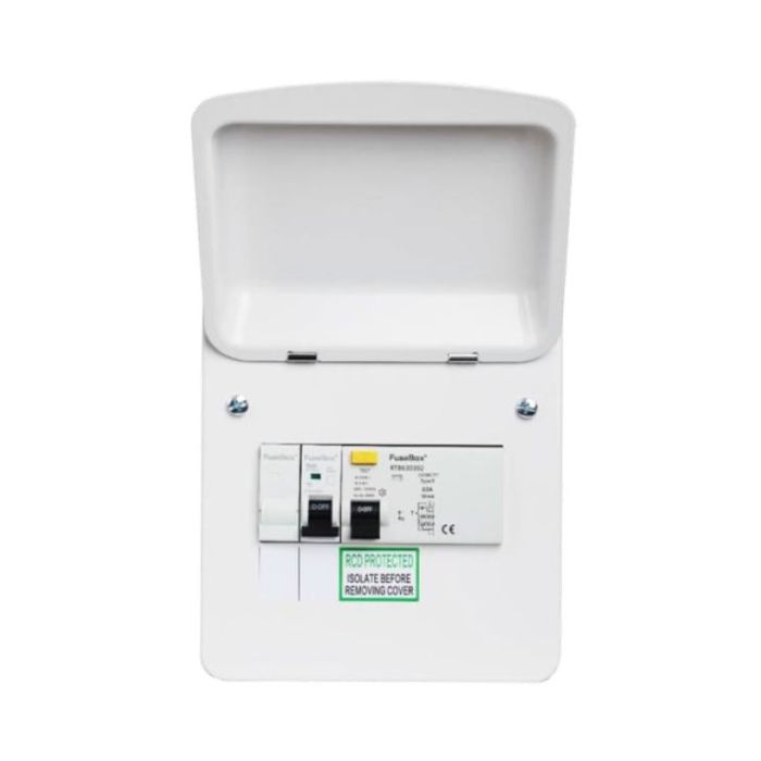 FuseBox 32A EV Charger Supply Unit with Type B RCD