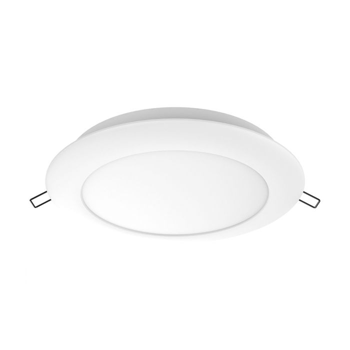 Integral Downlight 16W (36W) 3000K 1440lm 200mm cut out Non-Dimmable Matt white finish
