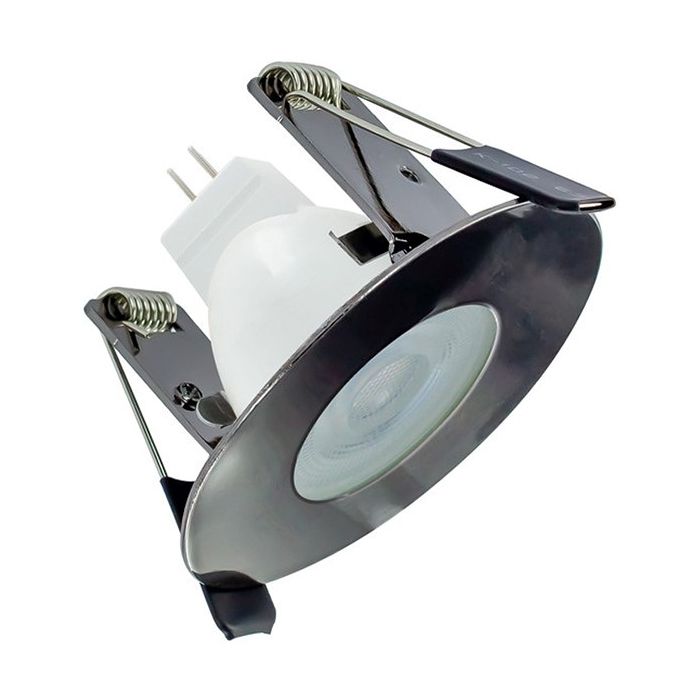 Integral LED Black Chrome Round Mini Fire-Rated Downlight