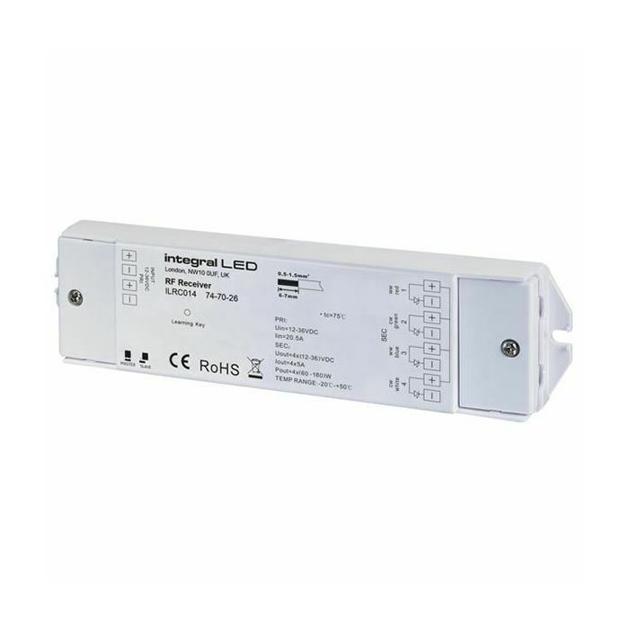 Integral LED ILRC014 RF Reciever for Wall-mounted, Touch and Button Remote