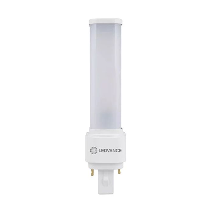 Ledvance 5W (10W) EM & AC Mains LED Dulux D Warm White 2 Pin G24d-1