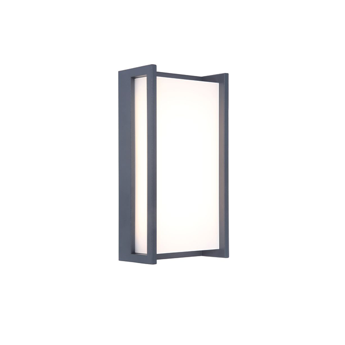 LUTEC QUBO WALL LIGHT 18W ANTHRACITE
