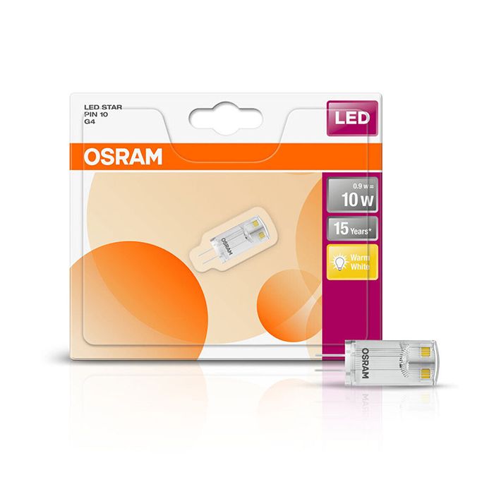 OSRAM LED Star 0.9W (10W) G4 Capsule Bulb